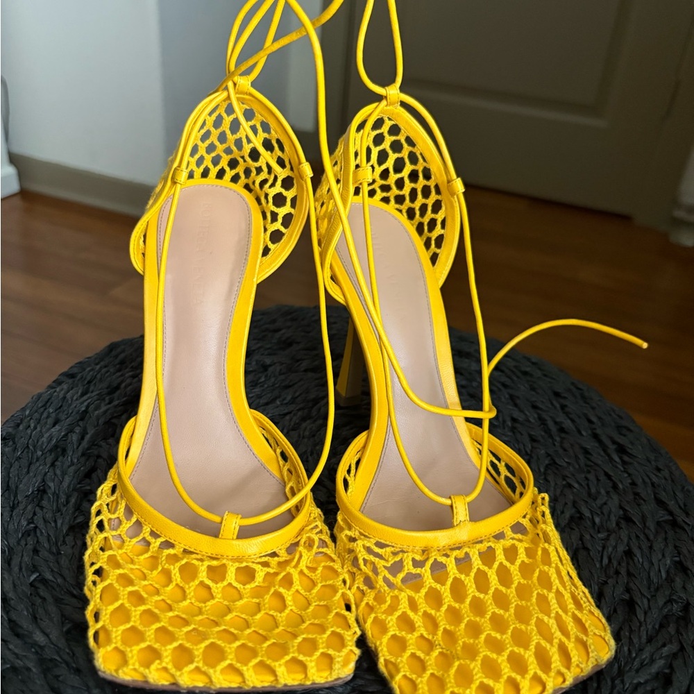 Bottega Veneta - Mesh Stretch Sandals